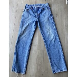 VTG Y2K‎ Wrangler 962DJMD Stonewash Denim Jeans Mens 32x30 Mexico US Fabric